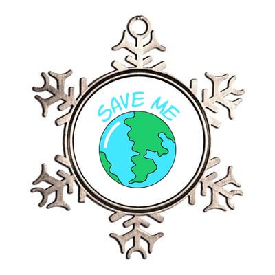 America Green New Deal To Recycle And Save Planet Earth Day Gift Metallic Star Ornament