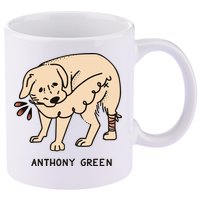 Anthony Green Numb 11oz C Handle Ceramic Mug