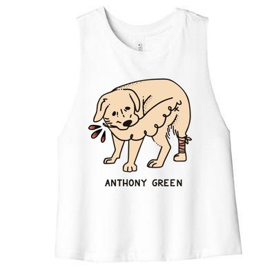 Anthony Green Numb Women's Racerback Cropped Tank