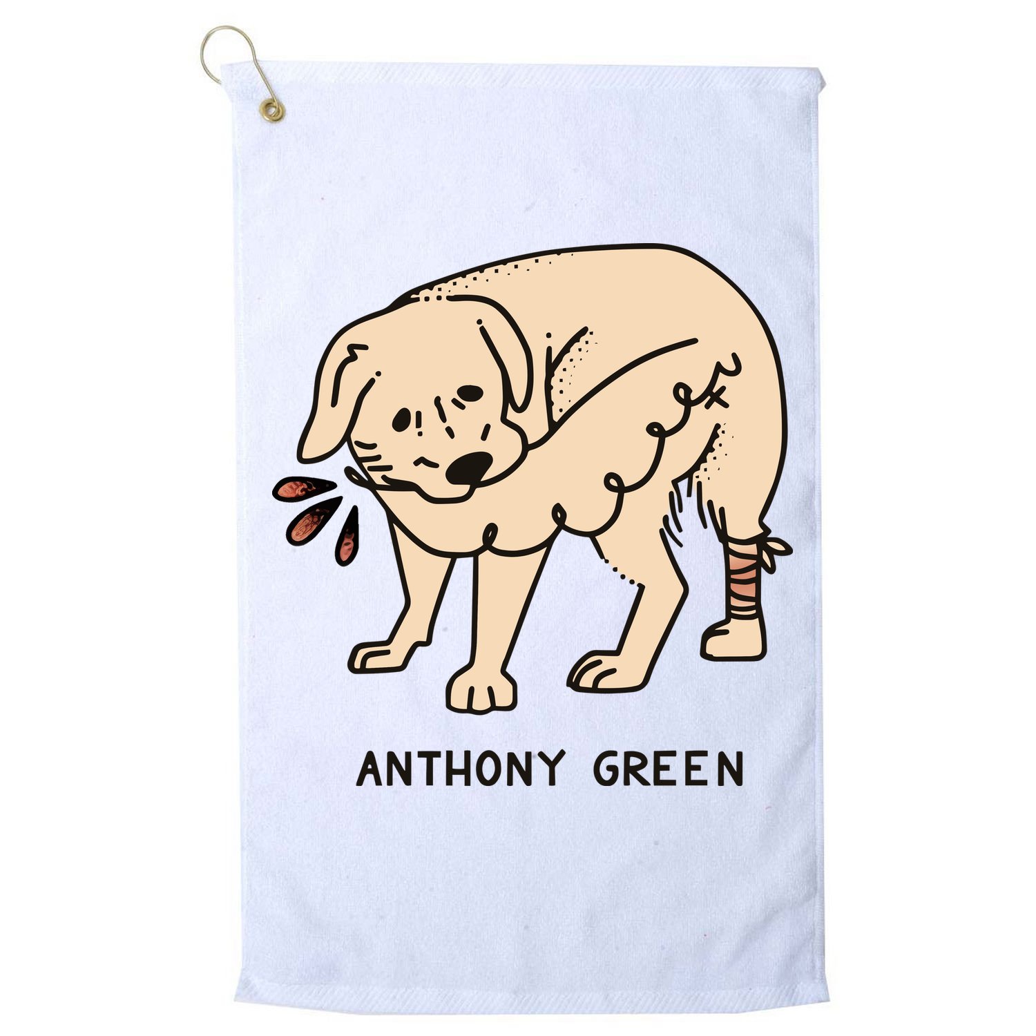 Anthony Green Numb Golf Towel