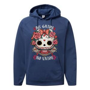 All Gatos No Vatos Chingona Performance Fleece Hoodie