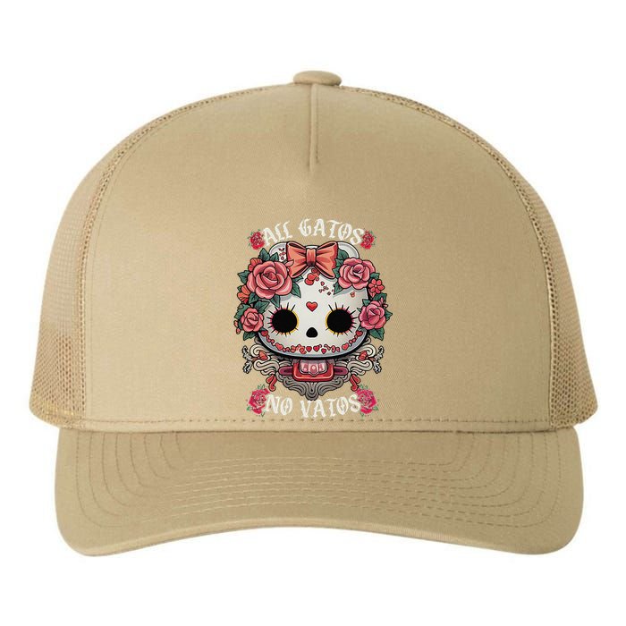 All Gatos No Vatos Chingona Yupoong Adult 5-Panel Trucker Hat