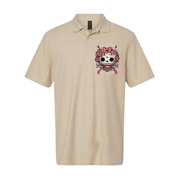 All Gatos No Vatos Chingona Softstyle Adult Sport Polo