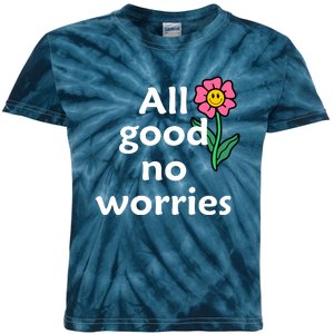 All Good No Worries Kids Tie-Dye T-Shirt