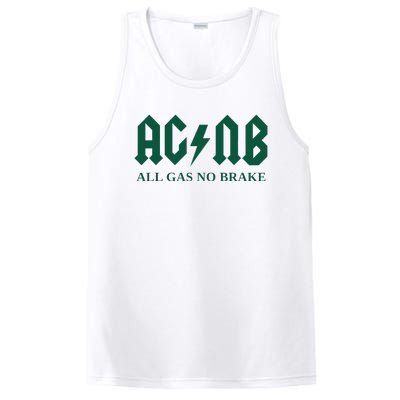 All Gas No Brake Zach Agbn New York Inspirational Quote PosiCharge Competitor Tank