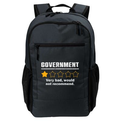 Anti Government One Star Rate Not Recommend Daily Commute Backpack