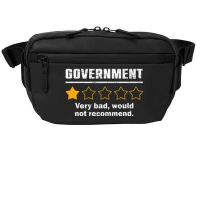 Anti Government One Star Rate Not Recommend Crossbody Pack