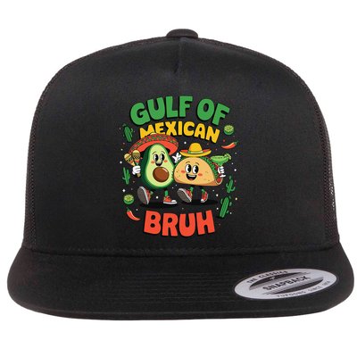 Avocado Gulf Of Mexican Bruh Cinco De Mayo Funny Flatbill Hat