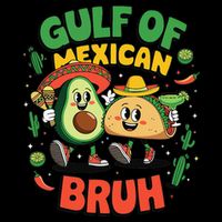 Avocado Gulf Of Mexican Bruh Cinco De Mayo Funny 16 in Basic Backpack