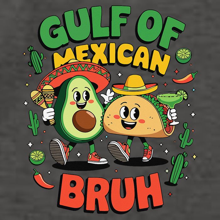 Avocado Gulf Of Mexican Bruh Cinco De Mayo Funny Vector Backpack
