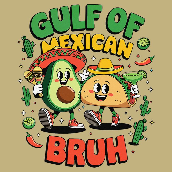 Avocado Gulf Of Mexican Bruh Cinco De Mayo Funny Cooling Performance Crew T-Shirt