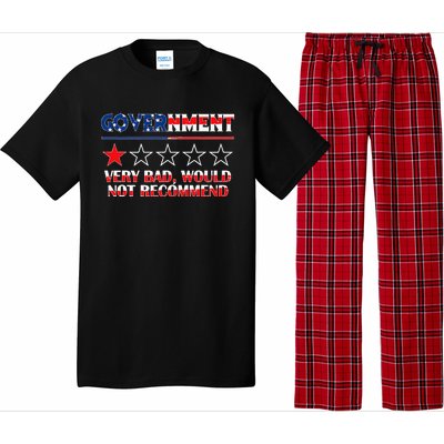 Anti Government One Star Rate Not Recommend Pajama Set