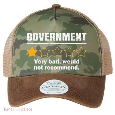 Anti Government One Star Rate Not Recommend Legacy Tie Dye Trucker Hat