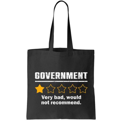 Anti Government One Star Rate Not Recommend Bag