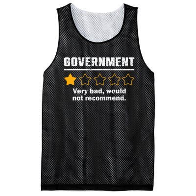 Anti Government One Star Rate Not Recommend Mesh Reversible Basketball Jersey Tank