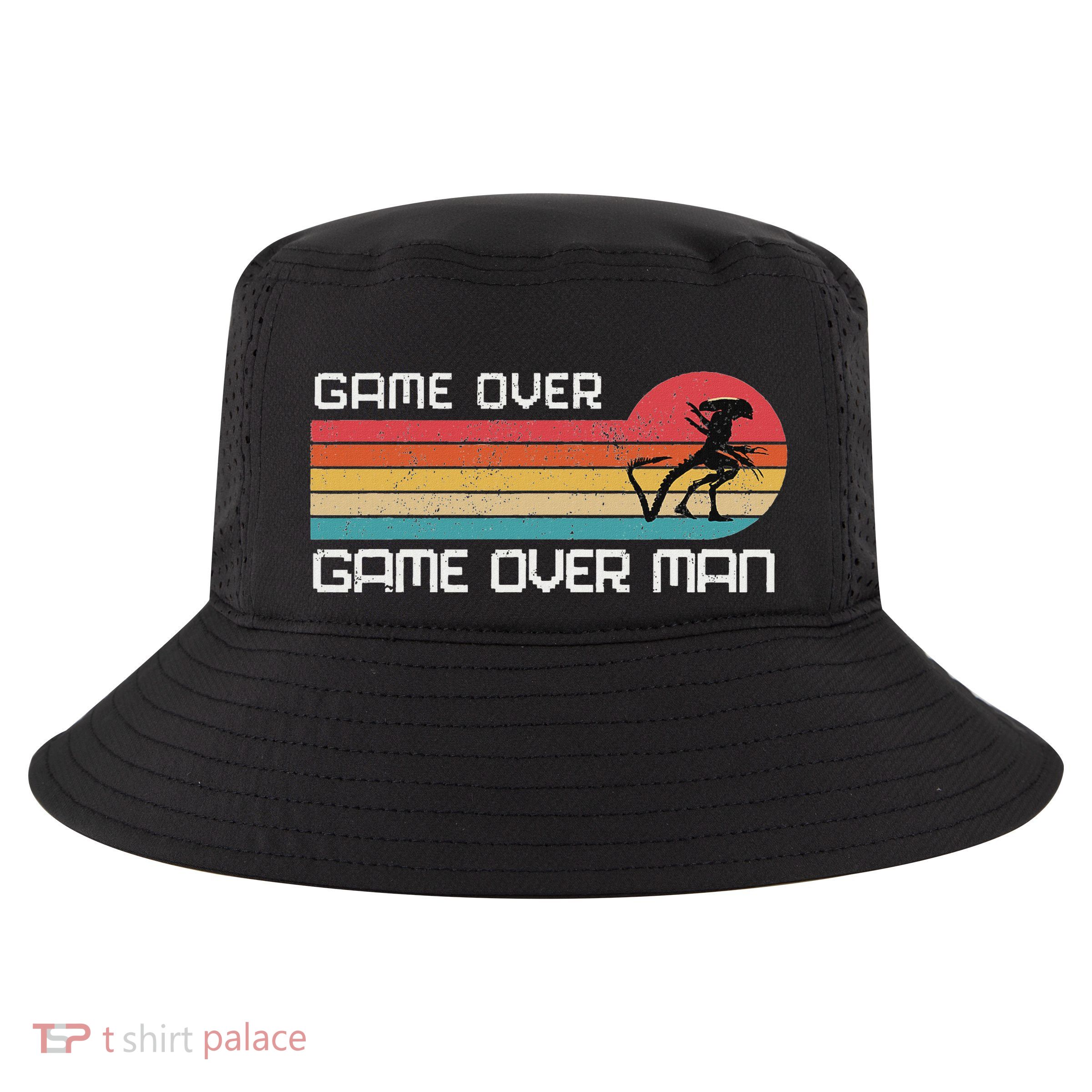 Alien Game Over Man Cool Comfort Performance Bucket Hat