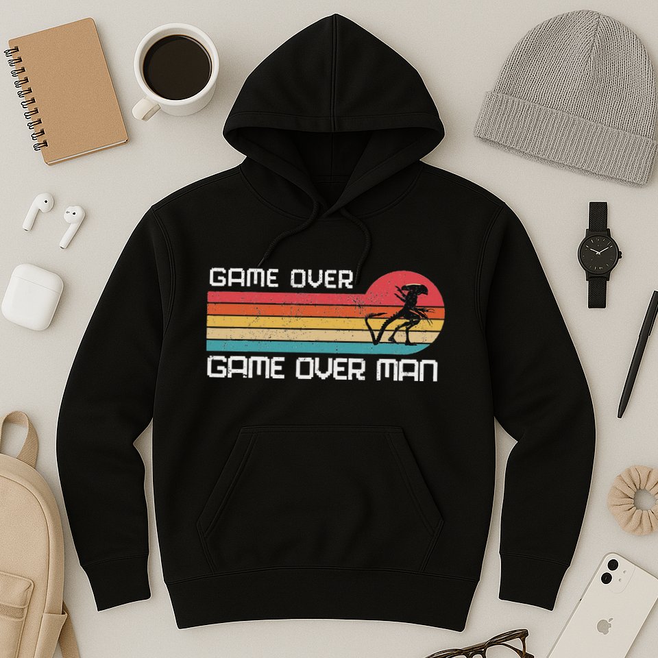 Alien Game Over Man Hoodie
