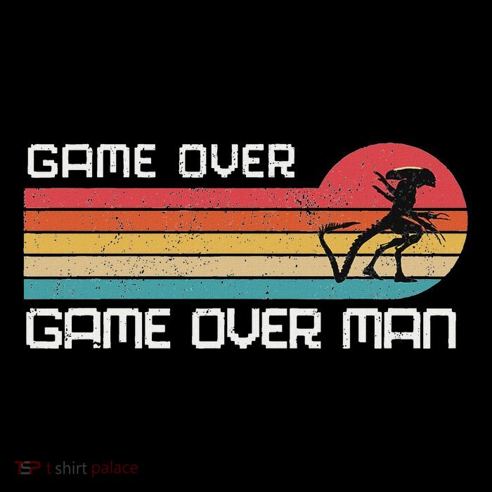 Alien Game Over Man Button