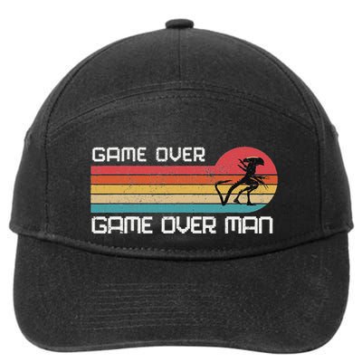 Alien Game Over Man 7-Panel Snapback Hat