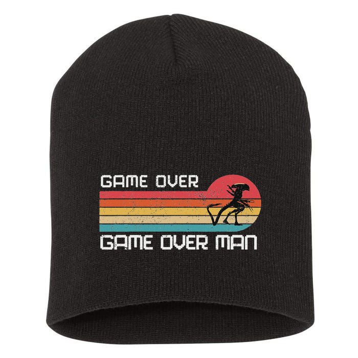 Alien Game Over Man Short Acrylic Beanie