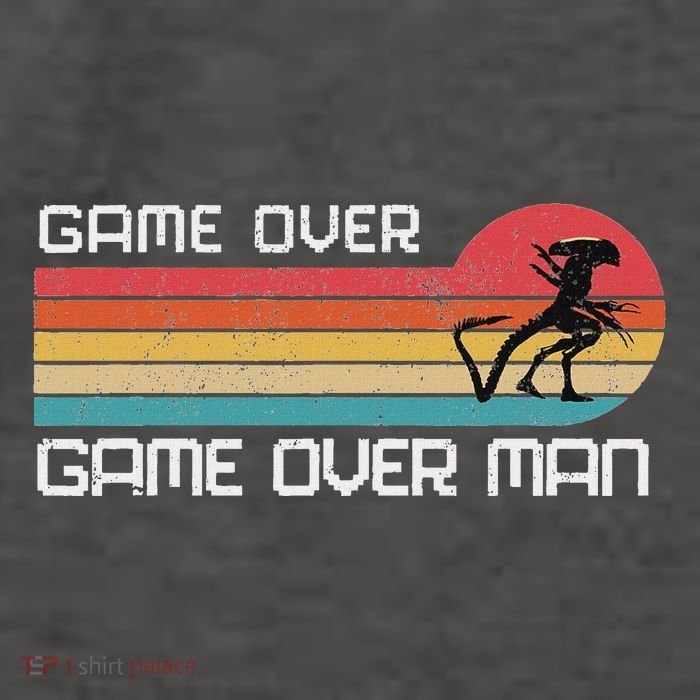 Alien Game Over Man Vector Backpack