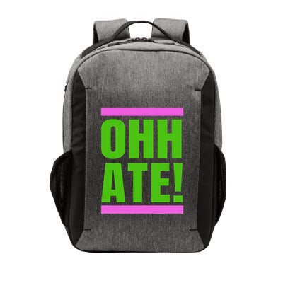 And Green Ohh Ate! 08 & Green Color Vector Backpack