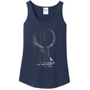 Acoustic Guitar Player Six String Classic Rock Roll Ladies Essential Tank