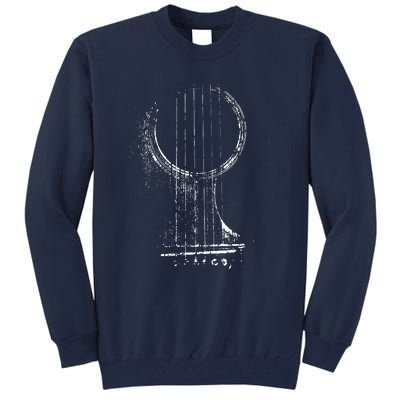 Acoustic Guitar Player Six String Classic Rock Roll Tall Sweatshirt