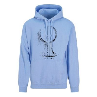 Acoustic Guitar Player Six String Classic Rock Roll Unisex Surf Hoodie