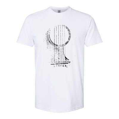 Acoustic Guitar Player Six String Classic Rock Roll Softstyle CVC T-Shirt