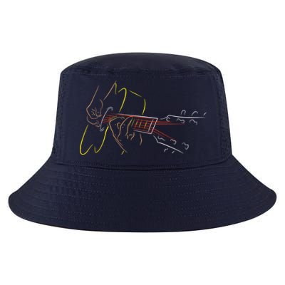 Acoustic Guitar Player Great Guitarist Or Band Gift Cool Comfort Performance Bucket Hat