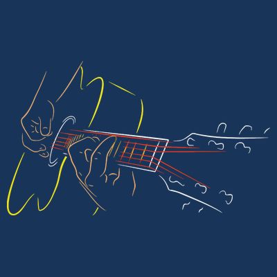 Acoustic Guitar Player Great Guitarist Or Band Gift T-Shirt