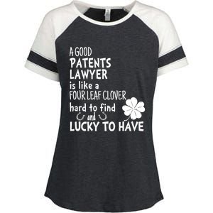 A Good Patents Lawyer Is Like A 4 Leaf Clover St Patricks Meaningful Gift Enza Ladies Jersey Colorblock Tee