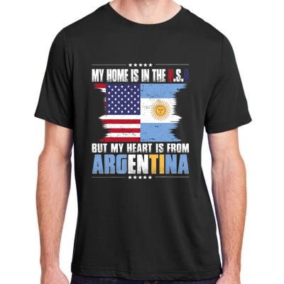 American Grown Patriot Argentinian American From Argentina Adult ChromaSoft Performance T-Shirt