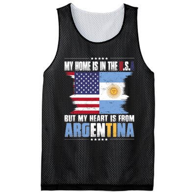 American Grown Patriot Argentinian American From Argentina Mesh Reversible Basketball Jersey Tank