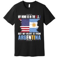 American Grown Patriot Argentinian American From Argentina Premium T-Shirt