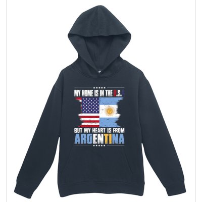 American Grown Patriot Argentinian American From Argentina Urban Pullover Hoodie