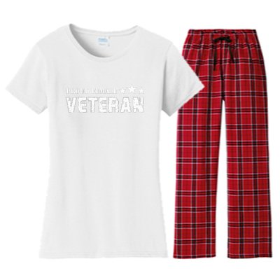 American Girl Proud Female Veteran Women's Flannel Pajama Set