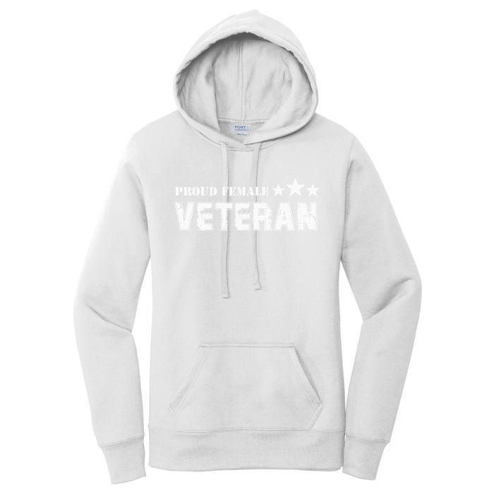 American Girl Proud Female Veteran Women's Pullover Hoodie