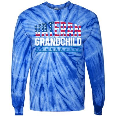 America Grand Patriotic Veterans Day Gift Tie-Dye Long Sleeve Shirt