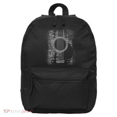 Acoustic Guitar Player Six String Classic Rock & Roll 16 in Basic Backpack