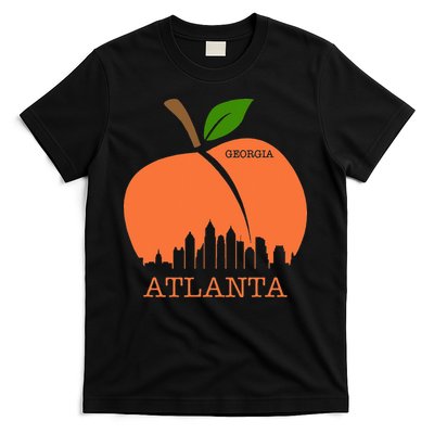 Atlanta Georgia Peach Skyline T-Shirt