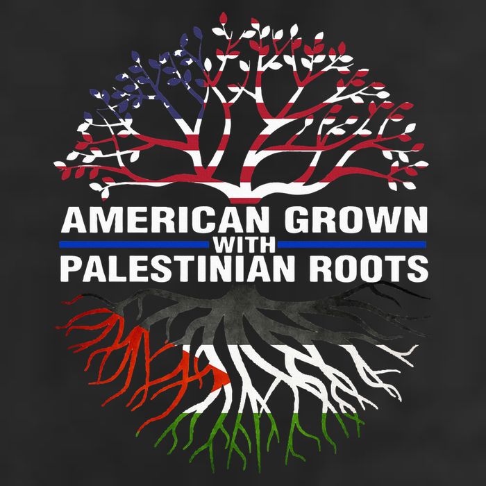 American Grown Palestinian Roots Palestine Flag Adult Drive Performance Visor