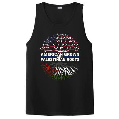 American Grown Palestinian Roots Palestine Flag PosiCharge Competitor Tank