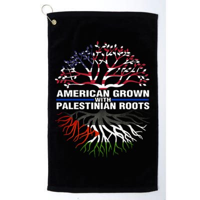American Grown Palestinian Roots Palestine Flag Golf Towel