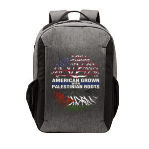 American Grown Palestinian Roots Palestine Flag Vector Backpack