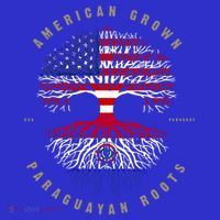 American Grown Paraguayan Roots Paraguay Flag Meaningful Gift Womens T-Shirt
