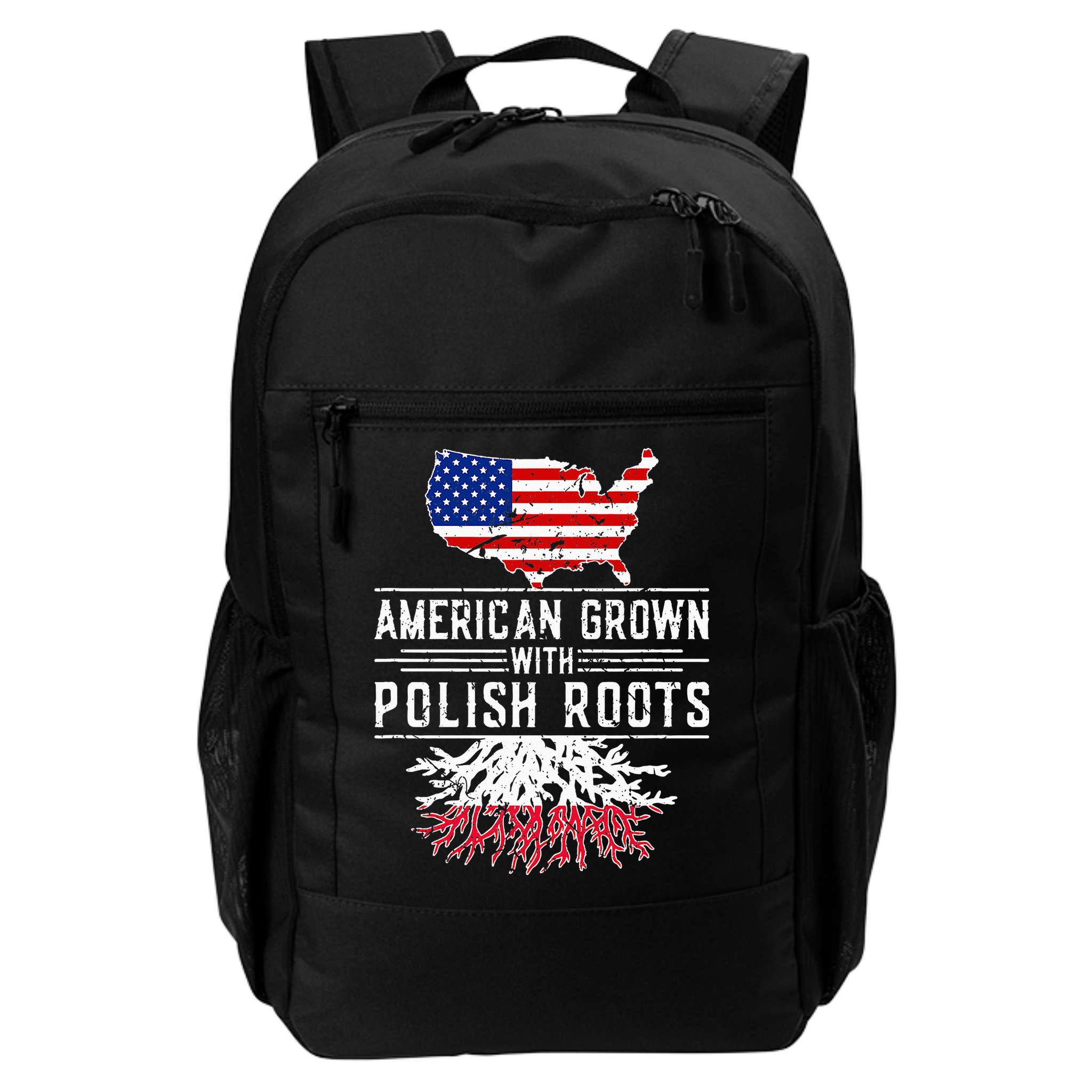 American Grown Polish Roots Pride Poland Backpack