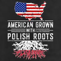 American Grown Polish Roots Pride Poland Beanie