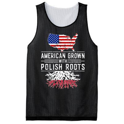 American Grown Polish Roots Pride Poland Mesh Reversible Basketball Jersey Tank